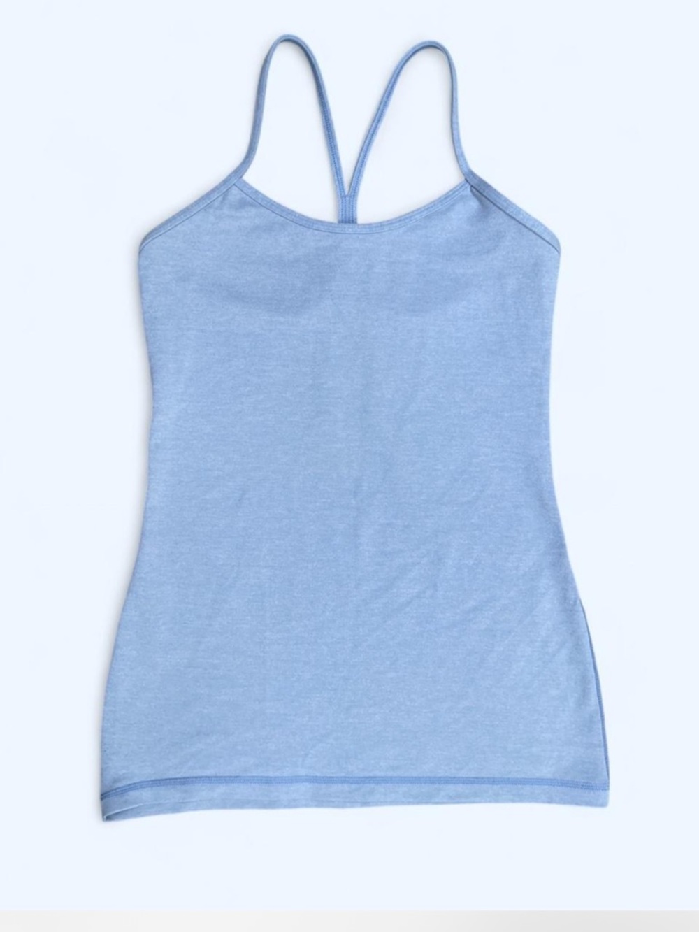 Lululemon Light Blue Women's Strappy Tank Top yoga Pilates gym training summer